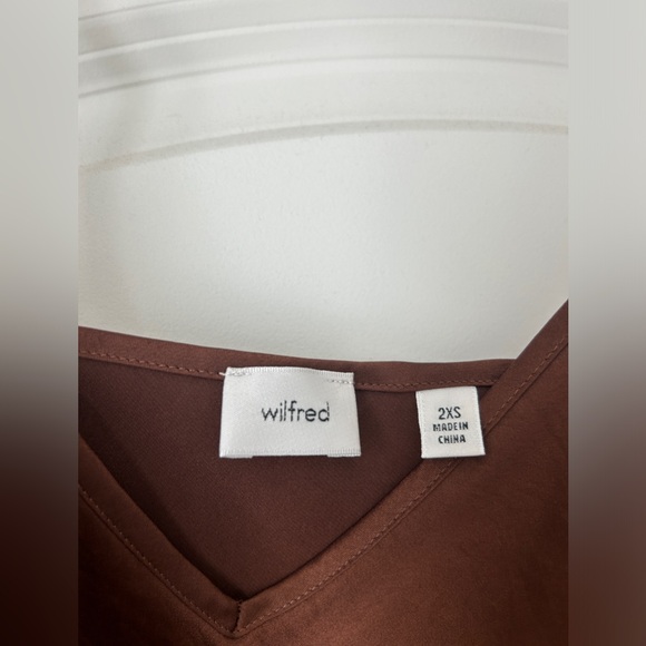 Wilfred Satin Slip Midi Dress - Picture 3 of 7